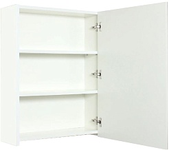 Sanflor Зеркальный шкаф Экко 60 белый глянцевый – фотография-2